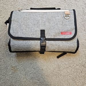 Skip Hop diaper caddy/ change mat